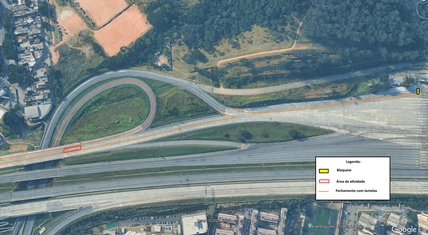 Intervenção para renovar o pavimento da rodovia Castello Branco  (1)